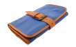 Roll pipe case by Claudio Albieri for 4 pipes (blue and orange)