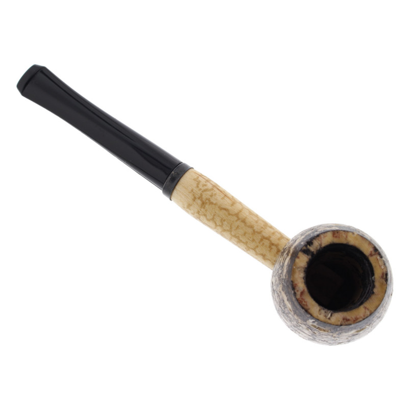 Country Gentleman corn cob pipe (straight stem) - La Pipe Rit