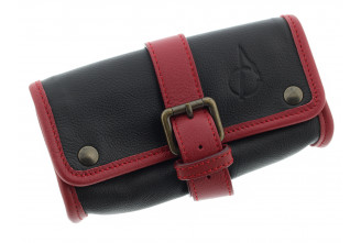 Single pipe case by Claudio Albieri (burgundy and black)
