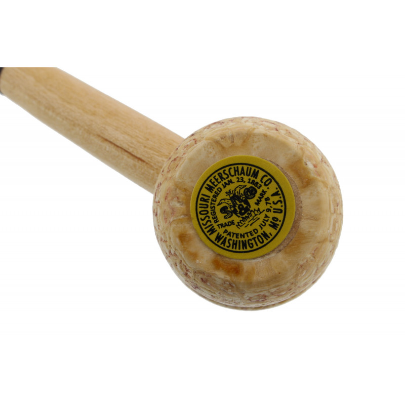 Missouri Meerschaum great Dane curved pipe in curved discount price