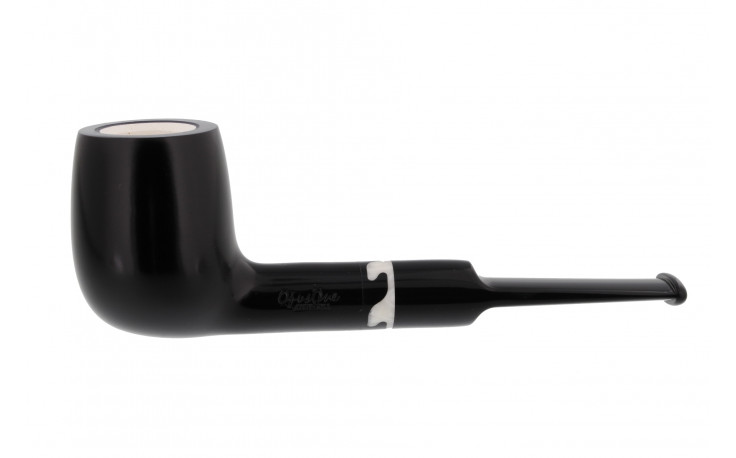 Meerschaum-lined bowl briar straight pipe