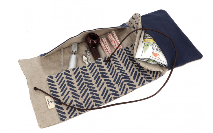 Eole tobacco pouch (navy blue)