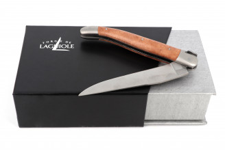 Laguiole knife (briar wood, 11cm)