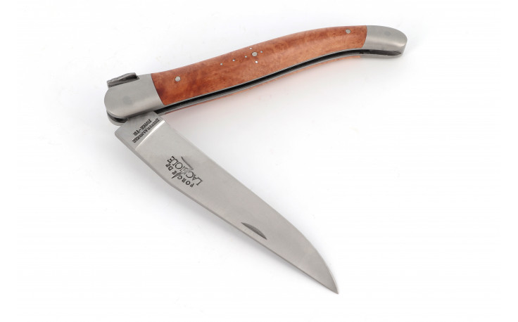 Laguiole knife (briar wood, 12cm)