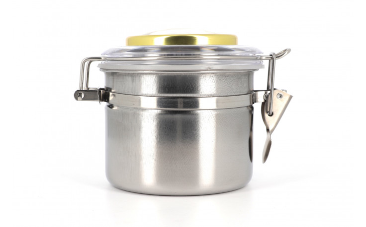 Stainless steel tobacco jar (small size)