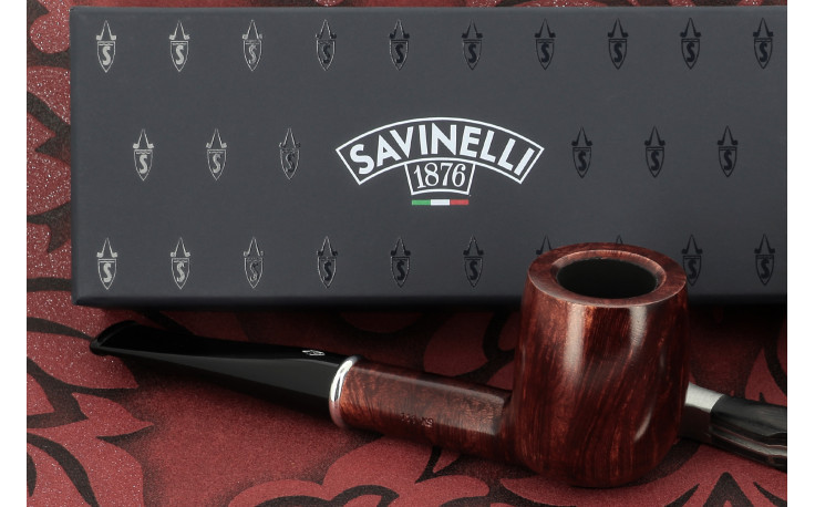  Savinelli One Tobacco Pipe Starter Kit With 100 Balsa