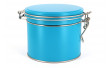 Metal tobacco jar (blue)