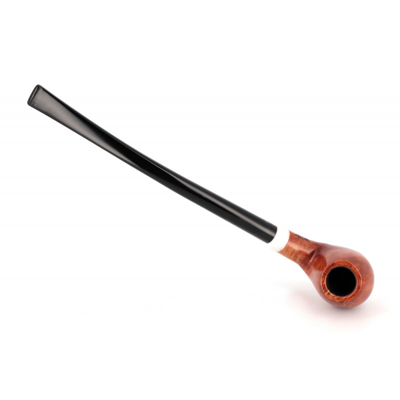 Tobacco Pipe, Churchwarden Rosewood Smoking Pipe With Pipe Stand