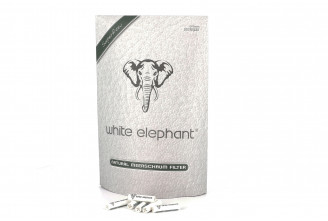 White-Elephant 9mm nature meerschaum filters (x250)