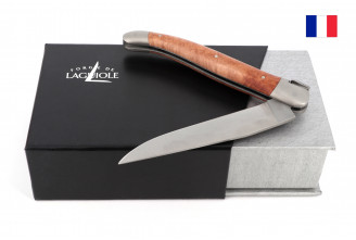 Laguiole knife (briar wood, 11cm)