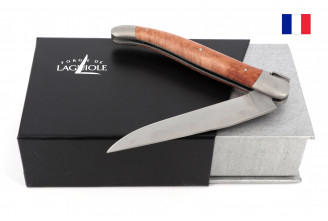 Laguiole knife (briar wood, 12cm)
