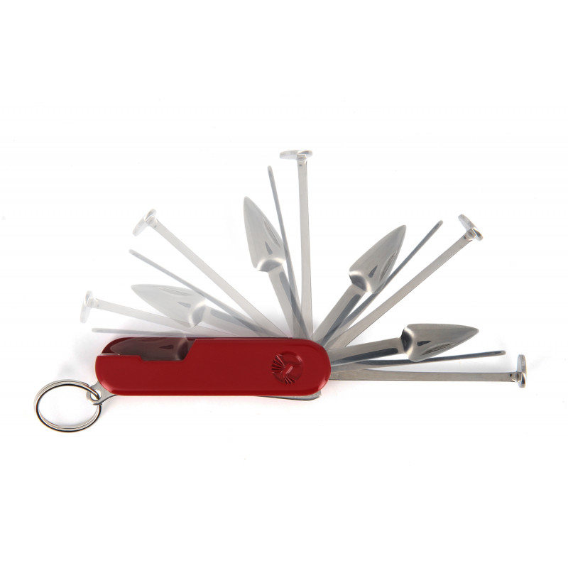 for eksempel Automatisk syreindhold Pipe tamper/Swiss army knife (red) - La Pipe Rit