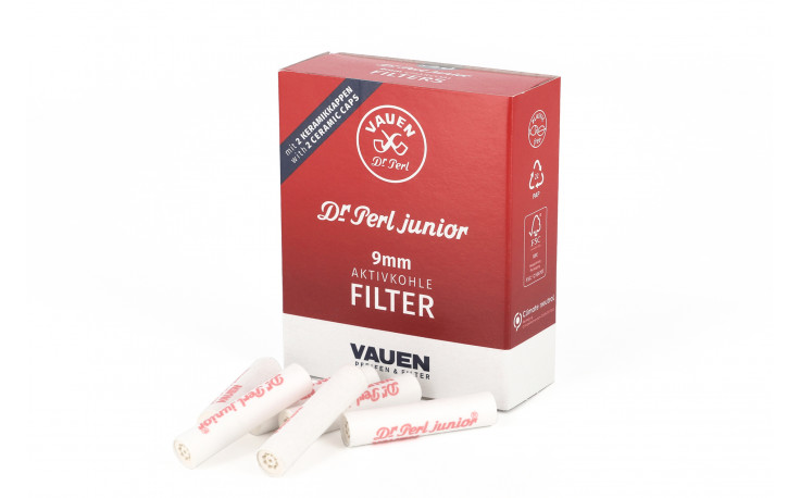 9mm filters activated carbon (x40)