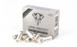 White-Elephant 9mm natural meerschaum pipe filters (x40)