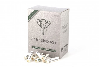 White-Elephant 9mm nature meerschaum filters (x150)