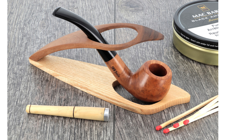 Handcrafted pipe stand (1 pipe)