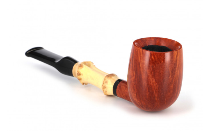 Stanwell Bamboo 9-2 pipe (Billiard)