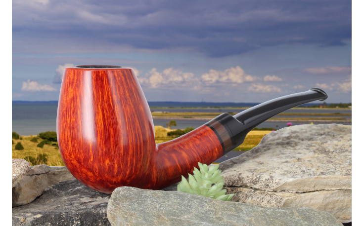 Tom Eltang Snail graded pipe (smooth brown)