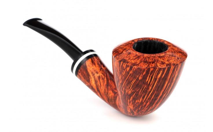 Tom Eltang Freehand pipe (brown smooth)