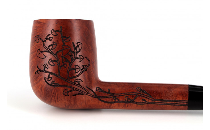 Eole Vegetal engraved pipe
