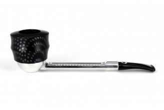 Falcon Carbone Plymouth straight pipe (half-bent stem)