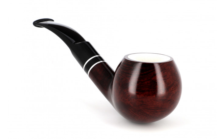 Pipe with a meerschaum tobacco chamber 1400-03