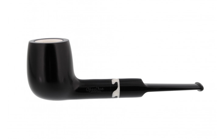 Meerschaum-lined bowl briar straight pipe