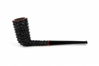 Tom Eltang Dublin pipe (black rusticated)