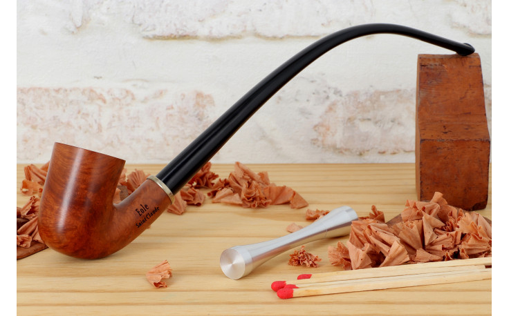 Long Eole Authentique pipe (natural finish)