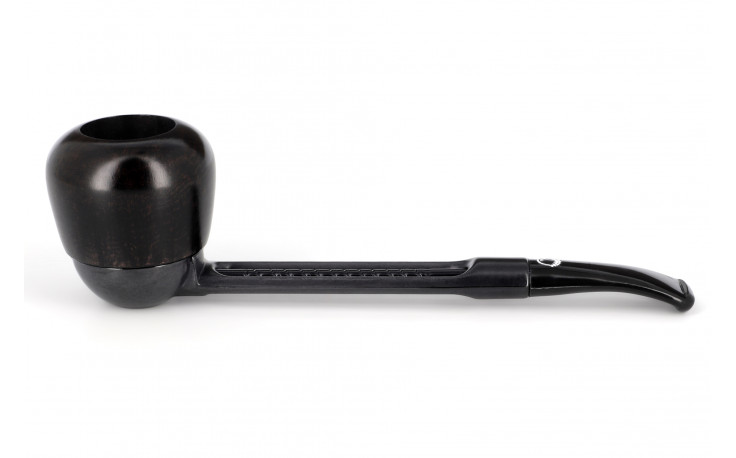 Pipe Falcon Apple straight (black curved stem)