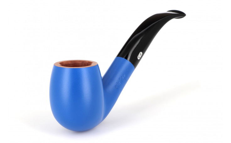 Chacom blue lacquered pipe