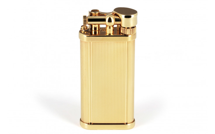 Dunhill Unique Fine Line Pocket Lighter Gold