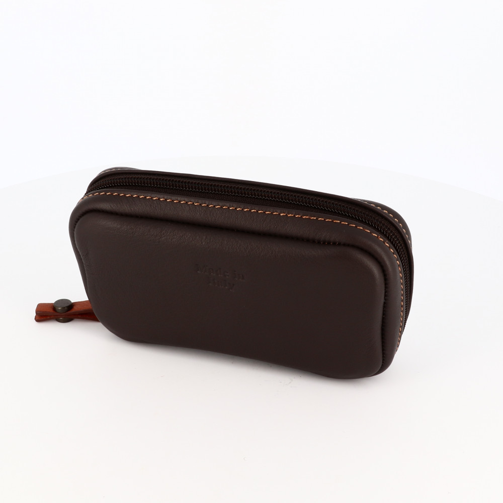 O My Bag Pencil Case Small - Black Classic Leather