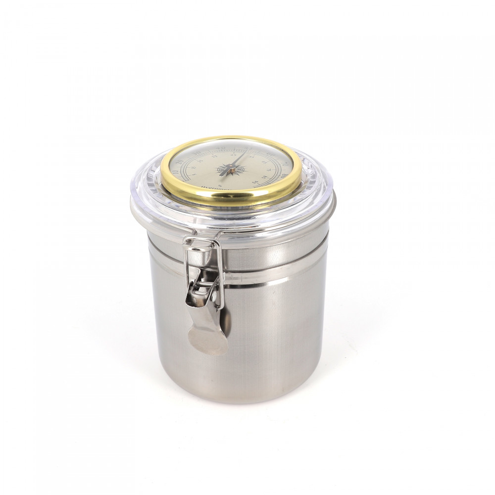 Stainless steel tobacco jar (large size) - La Pipe Rit