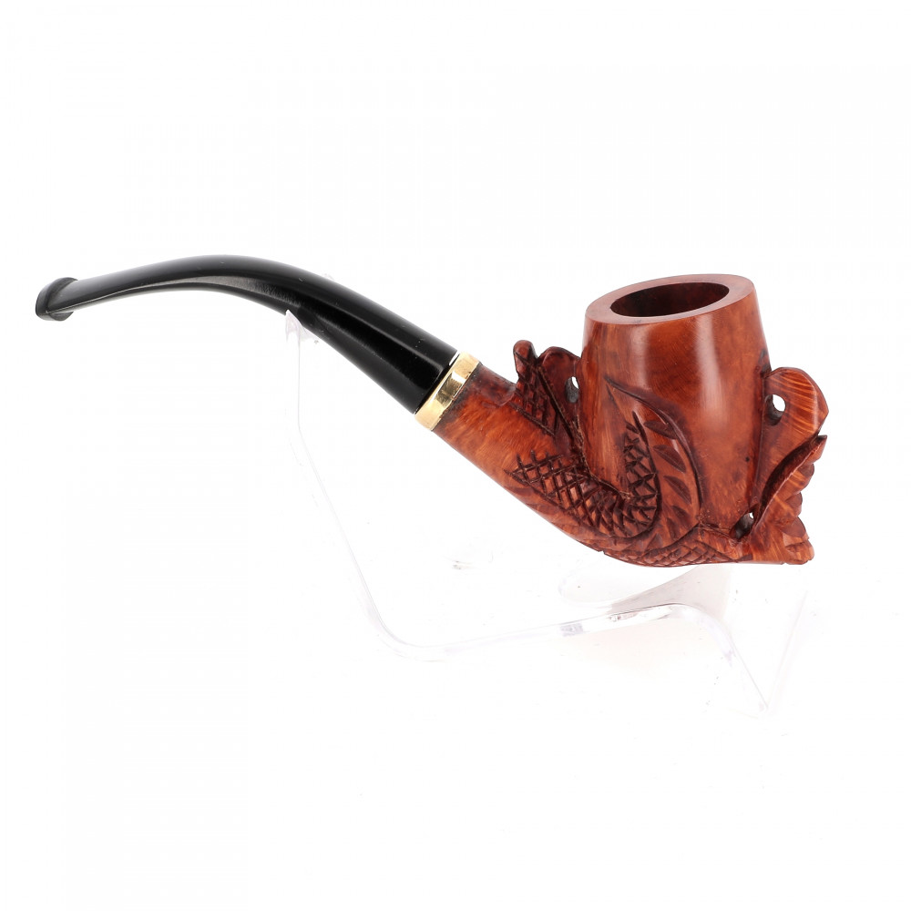 Simple 100% Pure Onyx Multicolored 5" Tobacco Smoking Pipe 
